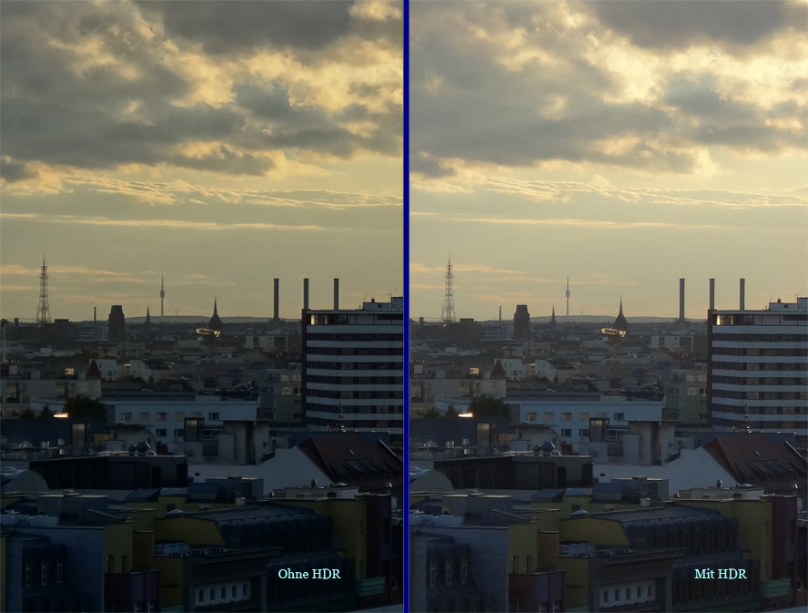 Gegenlicht-Korrektur HDR